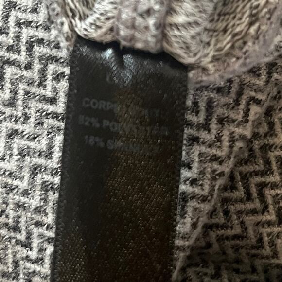 Kyodan Athletic Pants Womens Size Large Chevron Black Gray Running Workout Gym - Picture 7 of 11